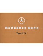 1938 MERCEDES BENZ 230 BROCHURE ENGELS, Boeken, Auto's | Folders en Tijdschriften, Nieuw, Author