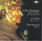 cd - G. Ph. Telemann - Telemann Fantasias - Bach Partita..., Verzenden, Zo goed als nieuw