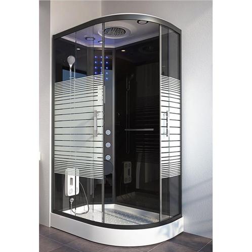 Stoomcabine Nero 120X80X220 Rechts (Stoomcabines, Badkamer), Doe-het-zelf en Verbouw, Sanitair, Nieuw, Ophalen of Verzenden