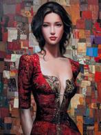 Wilhem VON KALISZ (XX-XXI) - Astrae (XL size), Antiek en Kunst, Kunst | Schilderijen | Modern