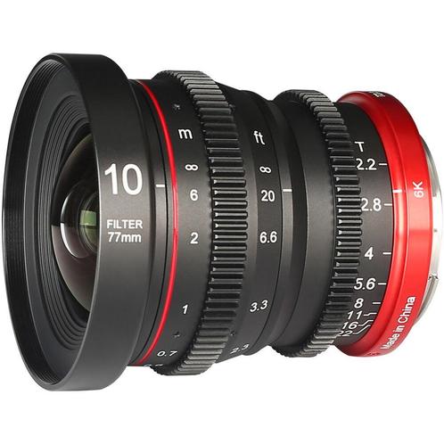Meike MK 10mm T2.2 Canon RF-Mount, Audio, Tv en Foto, Fotografie | Lenzen en Objectieven, Groothoeklens, Nieuw, Ophalen of Verzenden