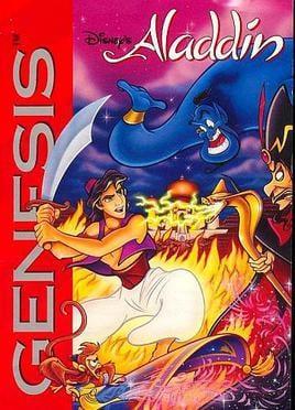 Disneys Alladin - Sega Genesis - NTSC (Losse Cassette), Spelcomputers en Games, Games | Sega, Zo goed als nieuw, Ophalen of Verzenden