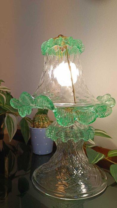 Tafellamp (2) - Muranoglas - Groen water, Antiek en Kunst, Antiek | Lampen