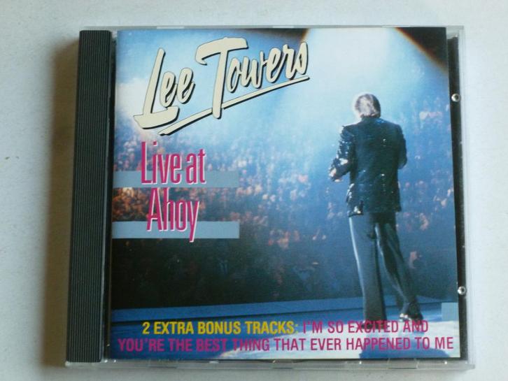 Lee Towers - Live at Ahoy, Cd's en Dvd's, Cd's | Pop, Zo goed als nieuw, Verzenden