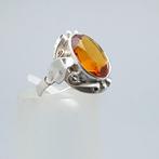 Zilver, Art Deco - Ring, Antiek en Kunst