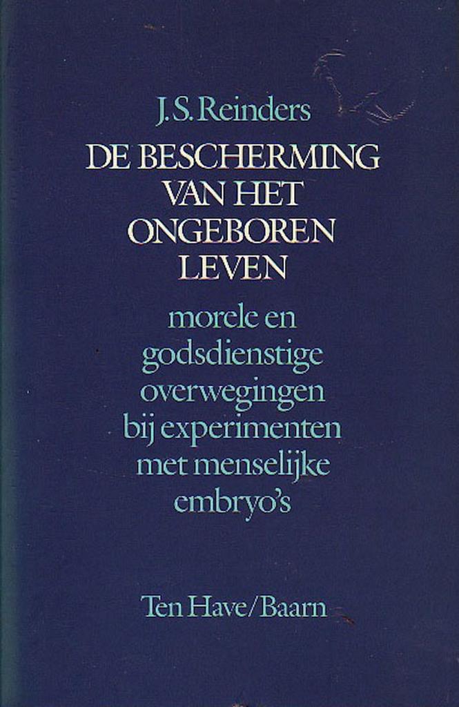 BESCHERMING VAN HET ONGEBOREN LEVEN 9789025945411, Boeken, Filosofie, Gelezen, Verzenden