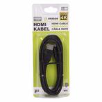 Benson HDMI-kabel - 1.5 meter - 4K Ultra HD - Vergulde co..., Ophalen of Verzenden, Nieuw
