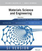 Materials Science and Engineering 9781118319222, Verzenden, Zo goed als nieuw