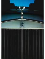 1985 ROLLS ROYCE PROGRAMMA BROCHURE ENGELS, Nieuw, Author