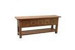 Reclaimed teak side table Bryan, Nieuw