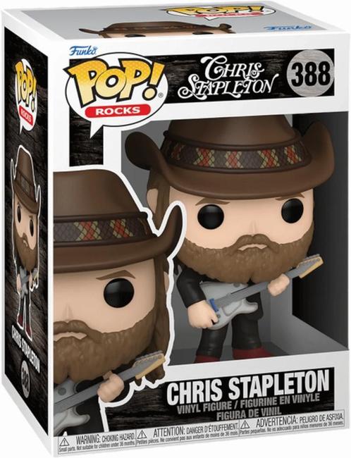 Funko Pop! - Rocks Chris Stapleton #388 | Funko - Hobby, Verzamelen, Poppetjes en Figuurtjes, Nieuw, Verzenden