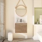 Wastafelkast - Wastafelmeubel - Wastafelonderkast - 60x45x50, Huis en Inrichting, Badkamer | Badkamermeubels, Verzenden, Zo goed als nieuw