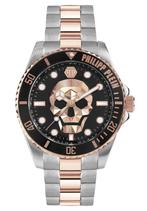 Philipp Plein PWOAA0822 The Skull Diver horloge 44 mm, Sieraden, Tassen en Uiterlijk, Horloges | Heren, Overige merken, Staal
