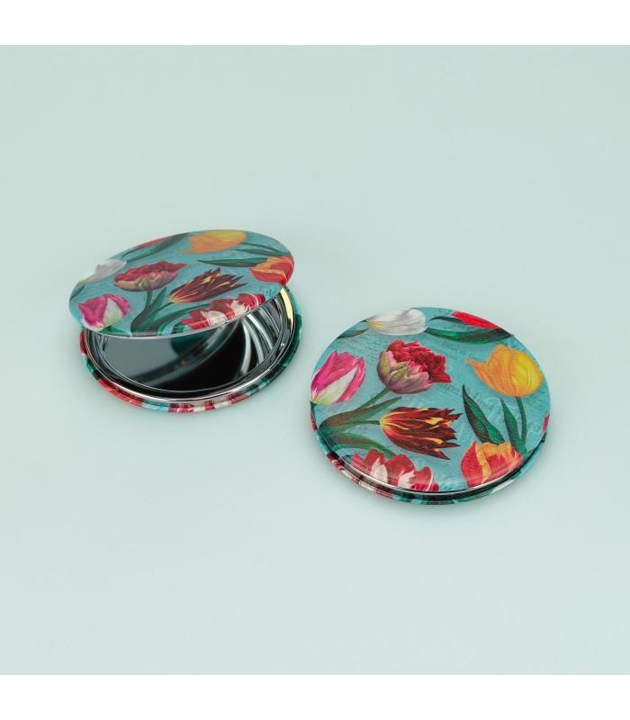 Spiegeldoosje pretty tulips - groen, Kleding | Heren, Schoenen, Nieuw, Ophalen of Verzenden