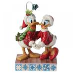 Donald en Daisy Duck Mistletoe Kerstmis 16 cm, Nieuw, Ophalen of Verzenden