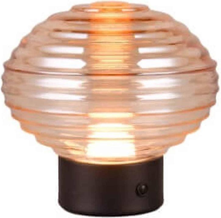 REALITY EARL Tafellamp - Zwart mat - incl. 1x SMD 2W - Touch, Huis en Inrichting, Lampen | Tafellampen, Zo goed als nieuw, Ophalen of Verzenden