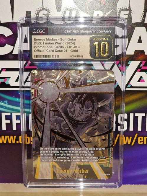 Bandai Graded card - Dragon Ball - Son Goku E01-01 Promo, Verzamelen, Overige Verzamelen