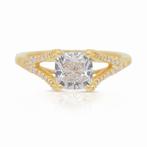 Ring - 18 karaat Geel goud - 1.96ct. tw. Diamant, Nieuw