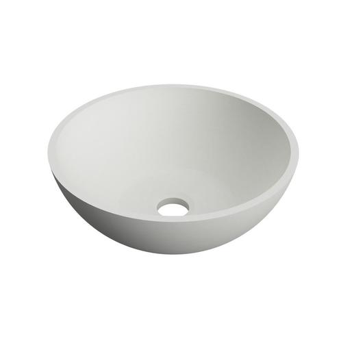 Waskom Arcqua Prince Opbouw 38x14 cm Rond Glans Wit, Doe-het-zelf en Verbouw, Sanitair, Overige typen, Nieuw, Ophalen of Verzenden
