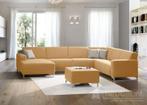 U-Bankstel Kerkdriel - u-banken - Beige, Huis en Inrichting, Nieuw, Stof