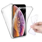 iPhone XS Max Full Body 360° Transparant TPU Silicone Hoesje, Telecommunicatie, Mobiele telefoons | Hoesjes en Frontjes | Apple iPhone