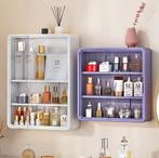 Muurhangende medicijnkast – Transparante opbergdoos, Huis en Inrichting, Kasten | Overige, Verzenden, Nieuw