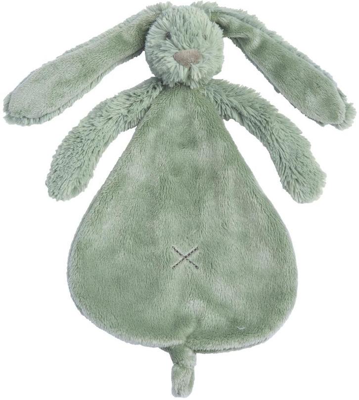 Happy Horse Rabbit Richie Groen Knuffeldoekje, Kinderen en Baby's, Speelgoed | Knuffels en Pluche, Nieuw, Verzenden