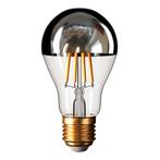 LED kopspiegel Filament lamp 7W A60 Zilver Warm wit, Huis en Inrichting, Lampen | Losse lampen, Ophalen of Verzenden, Nieuw