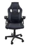 Gamestoel - Bureaustoel - Racer PRO - ECO-leer - zwart