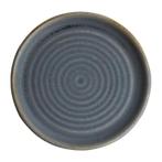 Borden | CANVAS | Keramiek | Blauw | 6 Stuks | Ø180x20(h)mm, Verzenden, Nieuw in verpakking