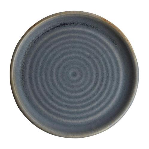 Borden | CANVAS | Keramiek | Blauw | 6 Stuks | Ø180x20(h)mm, Zakelijke goederen, Horeca | Keukenapparatuur, Nieuw in verpakking