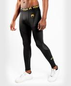Venum Sportlegging G-Fit Compressiebroek Zwart Goud, Kleding | Heren, Zwart, Vechtsport, Ophalen of Verzenden, Venum