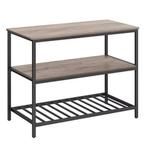 Keukeneiland 120×60 cm met 3 Planken en Metaalframe, Huis en Inrichting, Keuken | Keukenelementen, Verzenden, Nieuw