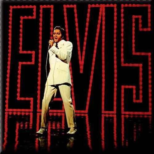 Elvis Presley - 68 Special koelkast magneet off. merchandise, Verzamelen, Muziek, Artiesten en Beroemdheden, Gebruiksvoorwerp