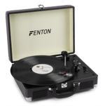 Fenton RP115C retro platenspeler met Bluetooth en USB - Zwar, Nieuw, Verzenden