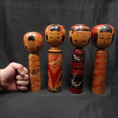 Prachtig design Sosaku Kokeshi  / kokeshi pop - Hout, Antiek en Kunst, Curiosa en Brocante