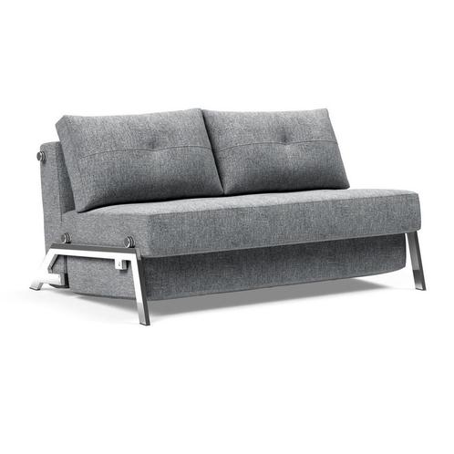 *WOONWINKEL* Innovation Living Cubed 140 Chrome 2-persoons S, Huis en Inrichting, Banken | Bankstellen, Nieuw, Verzenden