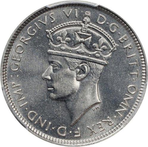 Brits Oost-Afrika. George VI. 3 Pence 1939 - PCGS SP64, Postzegels en Munten, Munten | Europa | Niet-Euromunten