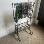 Tijdschriftenhouder - Art Nouveau - Wrought iron; Rijke, Antiek en Kunst
