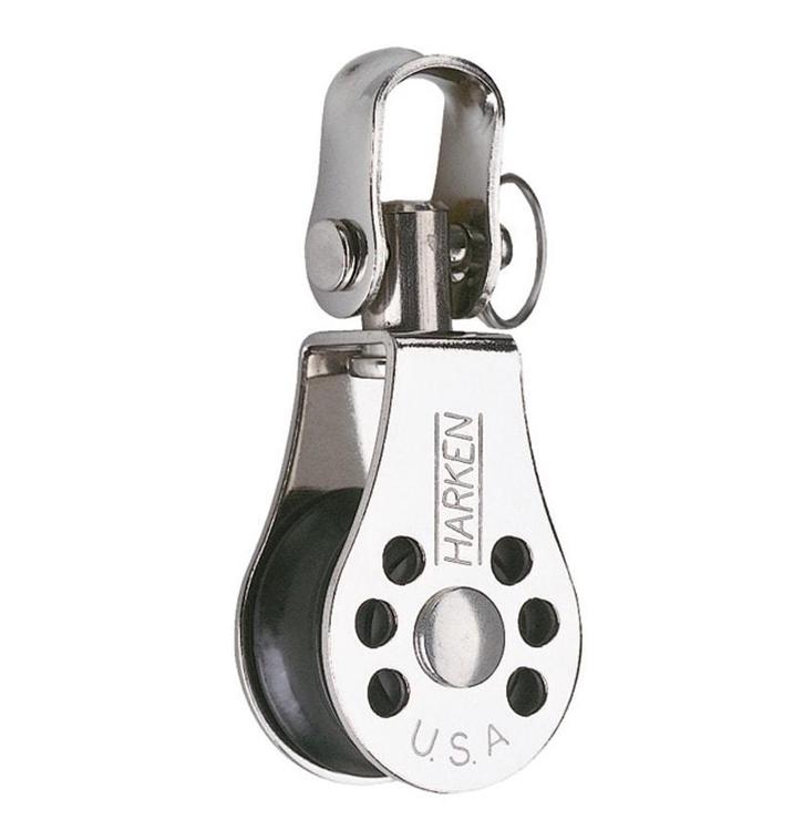 Harken Micro Blok - 1 schijf (22mm) met wartel, Watersport en Boten, Accessoires en Onderhoud, Nieuw, Ophalen of Verzenden