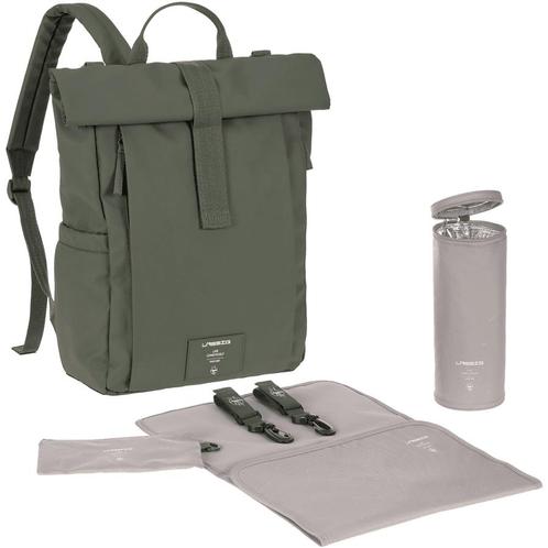LÄSSIG GRE Rolltop Up Luiertas / rugtas Backpack olive, Kinderen en Baby's, Overige Kinderen en Baby's, Verzenden