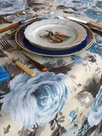 Grote tafelkleed met bloemenprint, 2,70 x 1,80 - Tafelkleed