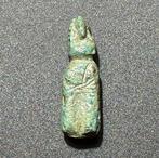 Keltisch Brons Zeldzaam votiefbeeldje-amulet van een met