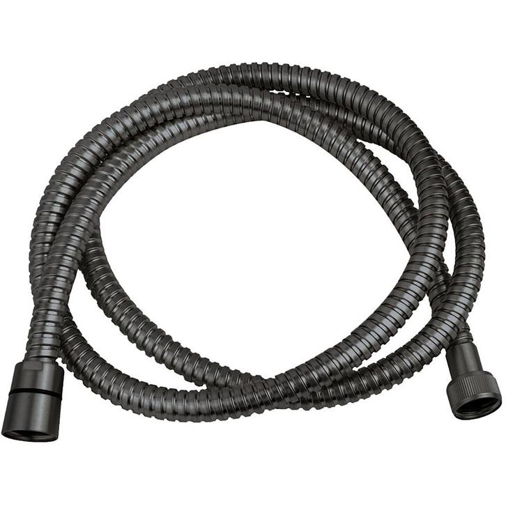 Wiesbaden Doucheslang - Conisch - Metaal - 150cm - Gunmetal, Doe-het-zelf en Verbouw, Sanitair, Nieuw, Ophalen of Verzenden