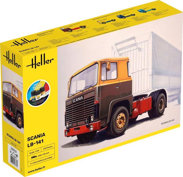Heller 56773 STARTER KIT Truck LB-141 Bouwpakket Schaal, Hobby en Vrije tijd, Modelbouw | Auto's en Voertuigen, Overige typen