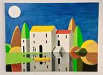 V. Altieri (1977) - Riflessi Lunari sul Borgo Silenzioso, Antiek en Kunst