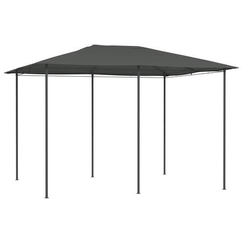 vidaXL Prieel 160 g/m² 3x4x2,6 m antracietkleurig, Tuin en Terras, Partytenten, Nieuw, Verzenden