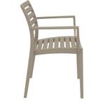(MDK-106457) Siesta Artemis kantinestoel taupe, Huis en Inrichting, Ophalen of Verzenden, Nieuw