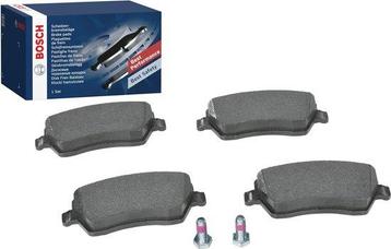 Set van 4 originele BOSCH 0986424795 schijfremblokken beschikbaar voor biedingen