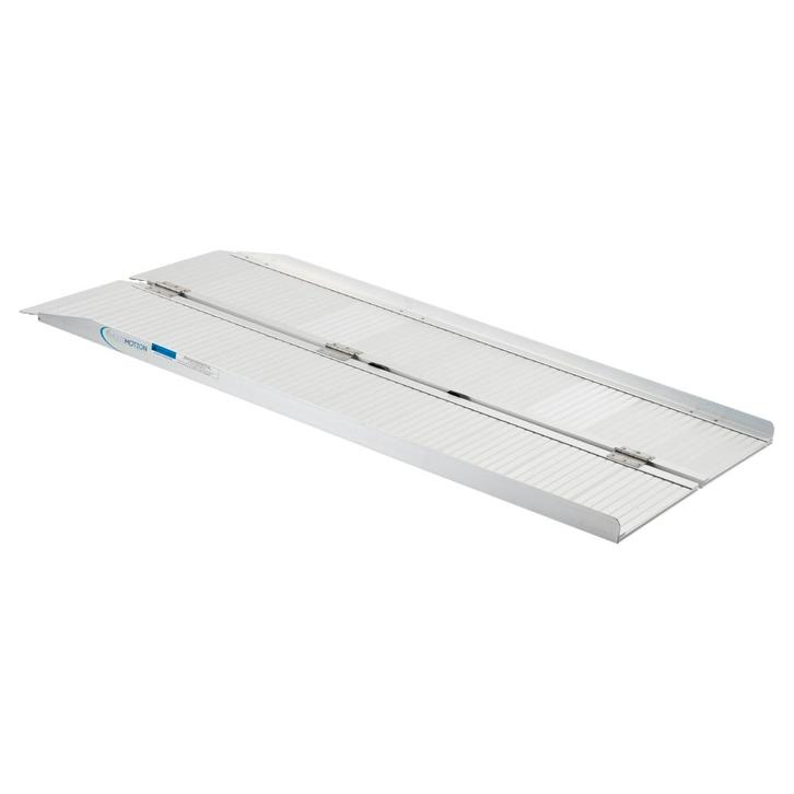 Opvouwbare oprijplaat aluminium - 152 cm, Diversen, Verpleegmiddelen, Ophalen of Verzenden